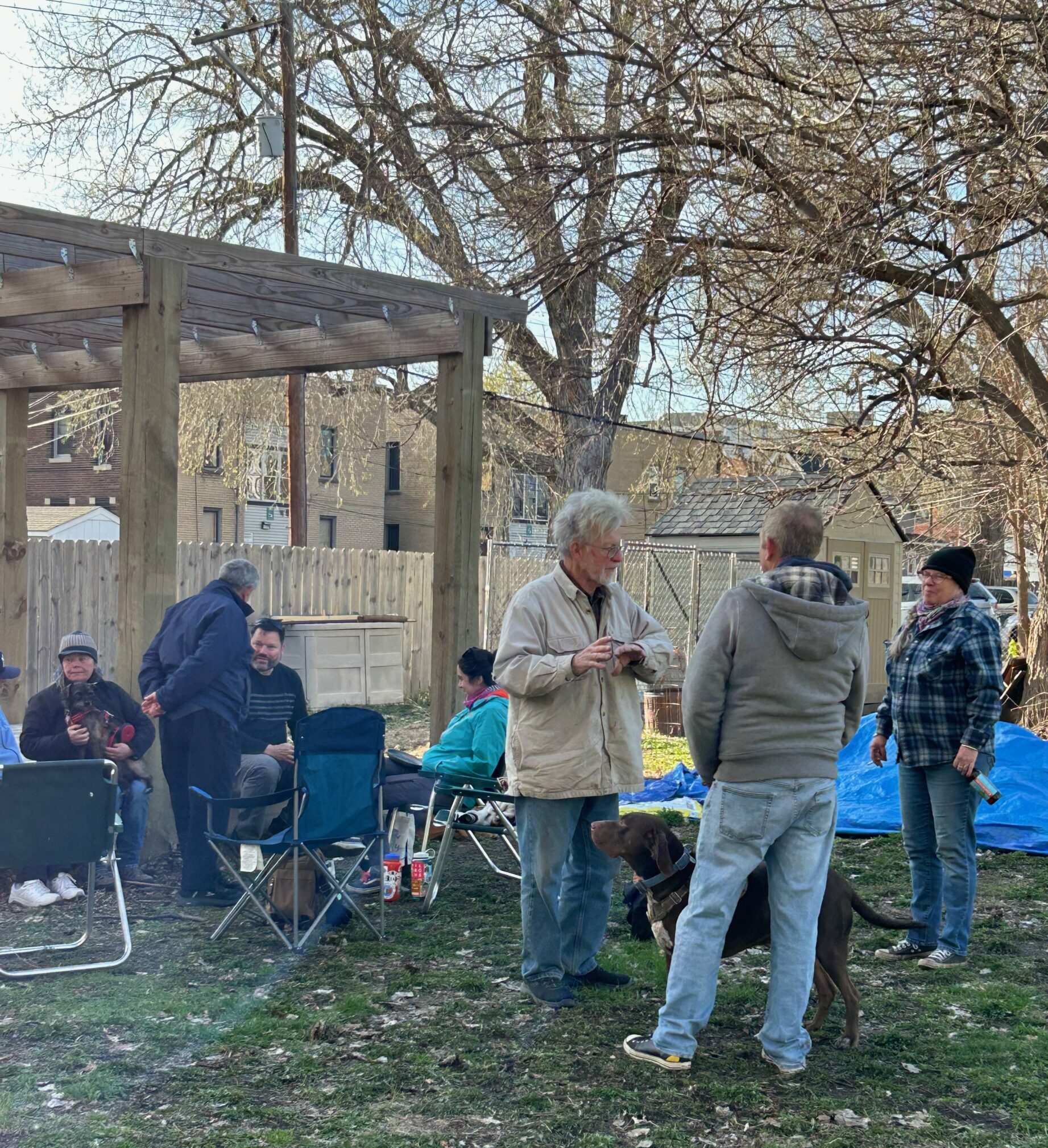 Great neighborhood cleanup!